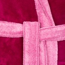 Poppy Bathrobe Unisex Cranberry