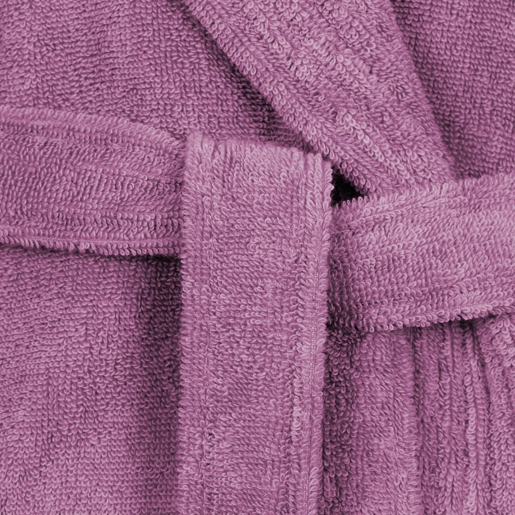 Vegan Life Bathrobe Unisex Blackberry