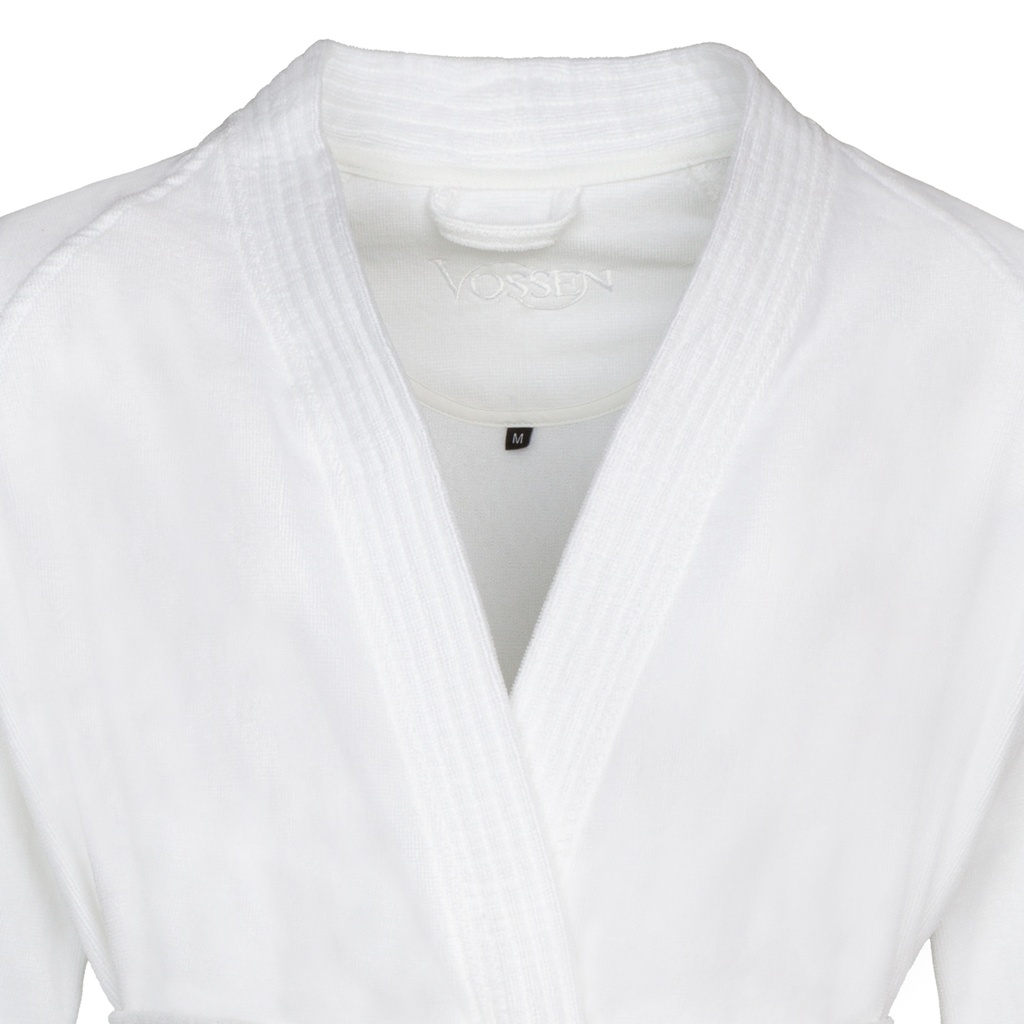 Dallas Bathrobe Unisex White