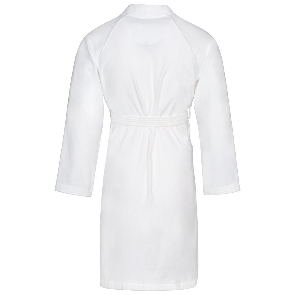 Dallas Bathrobe Unisex White