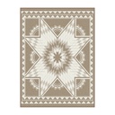 Quilting Star Beige Flat