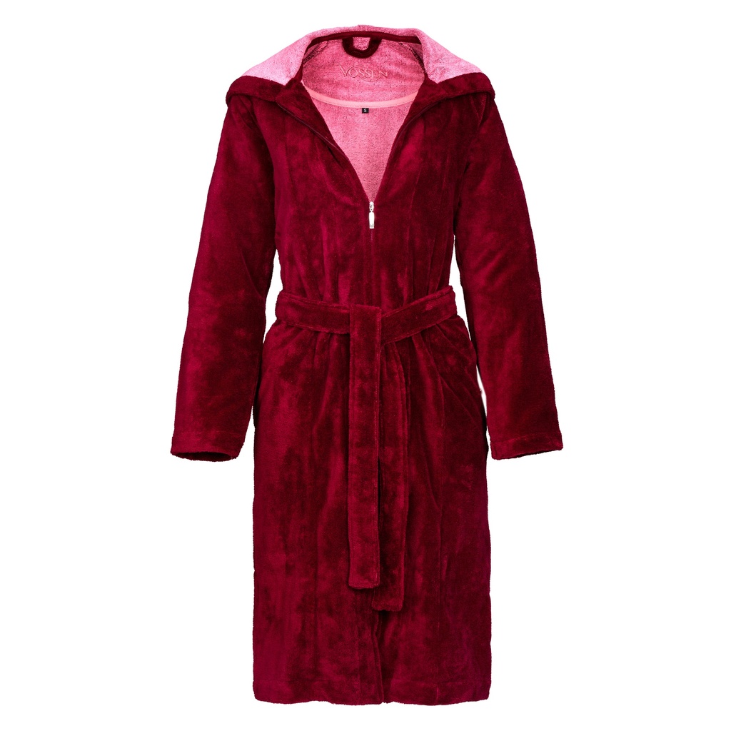 Palermo Bathrobe Burgundy