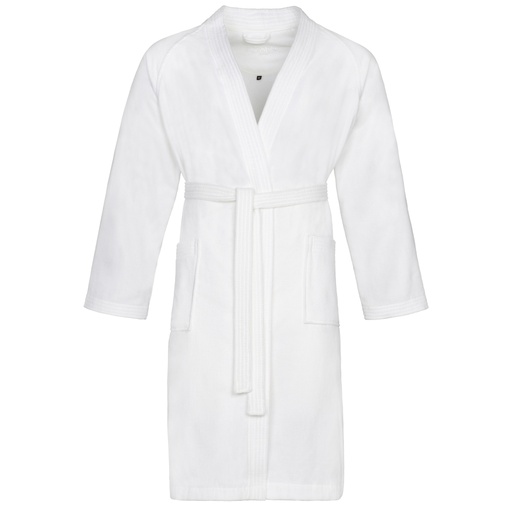 Dallas Bathrobe Unisex White