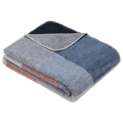 [1526/640] Blue Colorblock Plaid