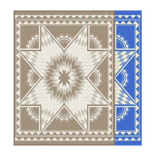 Quilting Star in 2 Colors